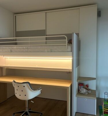 Cameretta con soppalco Doimo Cityline all in one